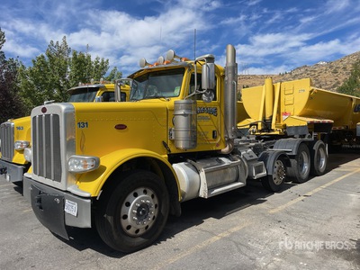 2015 Peterbilt 389 8x4 Tri/A Day Cab Truck Tractor