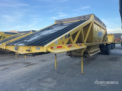 1999 Ranco T/A Lead Belly Dump Trailer
