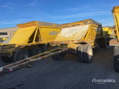1999 Ranco 2/Axle Pup Belly Dump Trailer