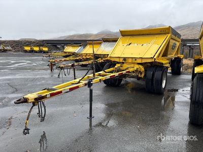 1999 Ranco T/A Turntable Pup Belly Dump Trailer