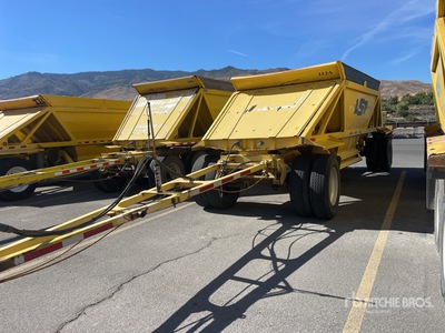 1999 Ranco 2/Axle Pup Belly Dump Trailer