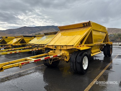 2001 Ranco T/A Turntable Pup Belly Dump Trailer