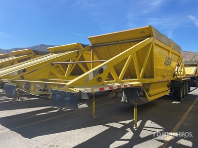 2007 Ranco Tri/A Lead Belly Dump Trailer