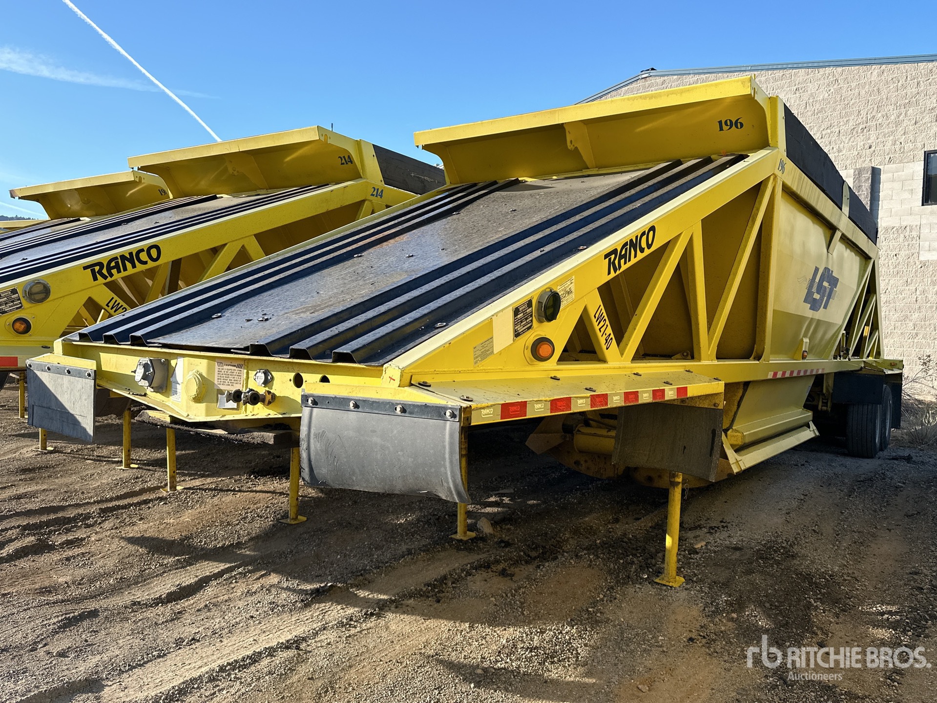 2008 Ranco T/A Belly Dump Trailer