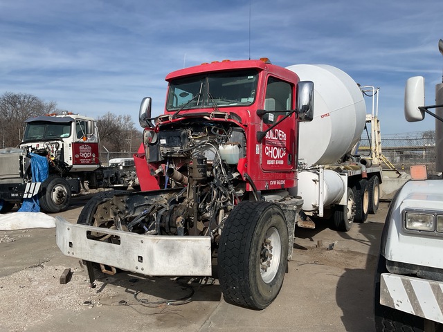 2007 Kenworth T800 Wide Hood 8x4 Mixer Truck (Inoperable)