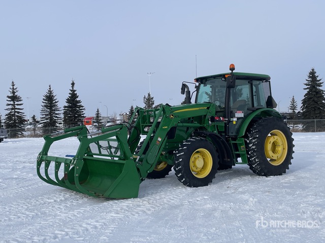 2015 John Deere 6115D 4WD Tractor | Ritchie Bros. Auctioneers
