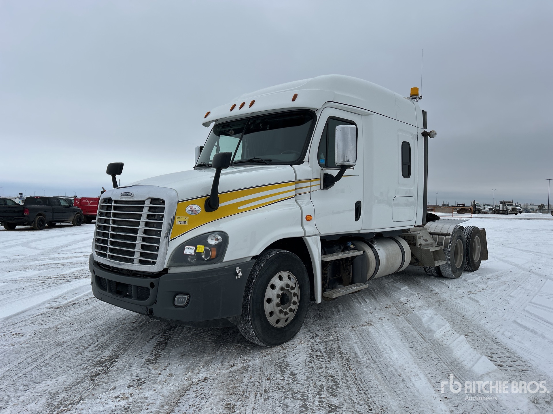 2017 Freightliner Cascadia 125 LP 6x4 T/A Sleeper Truck Tractor