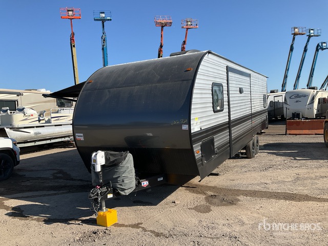 2022 Forest River 29 ft T/A Toy Hauler Travel Trailer | Ritchie Bros ...