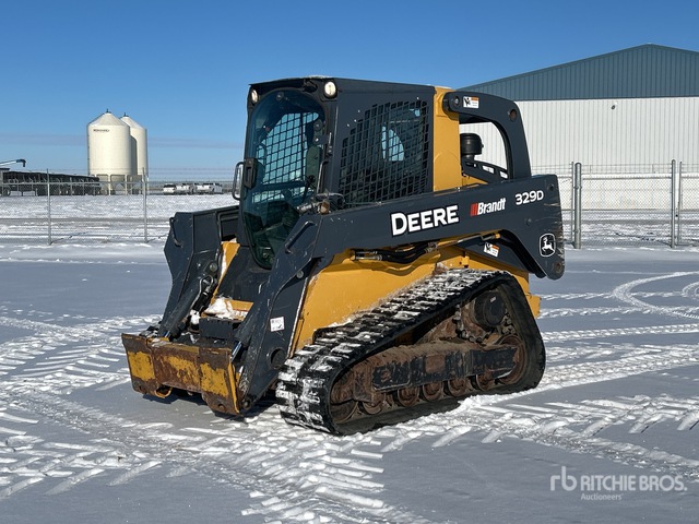 2013 John Deere 329D Compact Track Loader | Ritchie Bros. Auctioneers