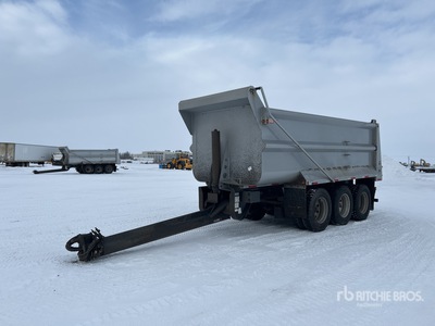 2020 Langfab 20 ft Tri/A Remolque volcador con acoplado