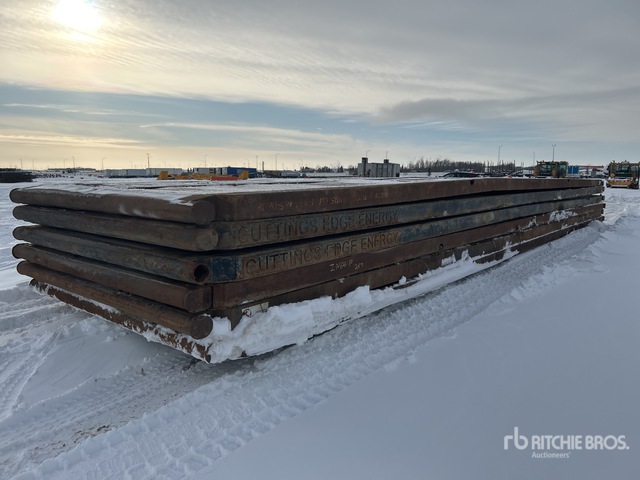 Quantity of (6) 8 ft x 40 ft Rig Mats | Ritchie Bros. Auctioneers