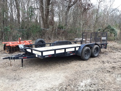 Central MS 16 ft T/A Utility Trailer