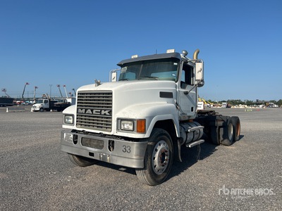 2009 Mack CHU613 6x4 T/A Day Cab Truck Tractor