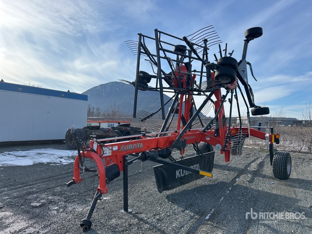 2017 Kubota RA2584 27 ft 6 in 2-Point 2 Rotor Hay Rake | Ritchie Bros ...