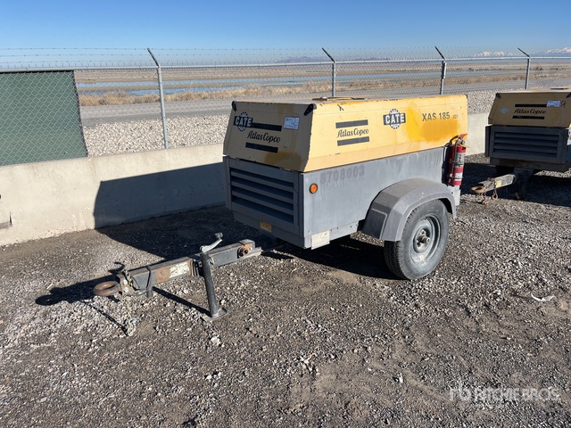 385 Cfm Compressor 2008 Atlas Copco XAS185JD7 Mobile Air Compressor | Ritchie Bros ...