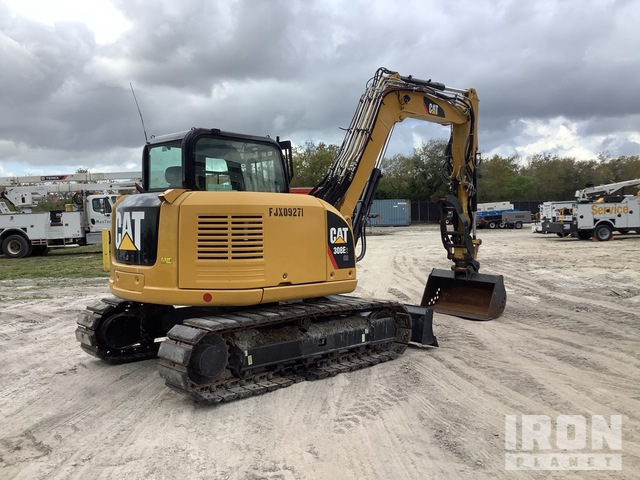 2017 Cat 308E2 CR Mini Excavator in Palm Bay, Florida, United States ...