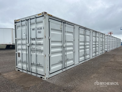 2025 40 ft High Cube Multi-Door Conteneur de stockage