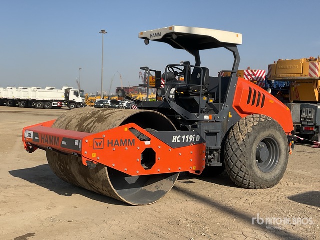 2023 Hamm HC119iD Smooth Drum Compactor | Ritchie Bros. Auctioneers