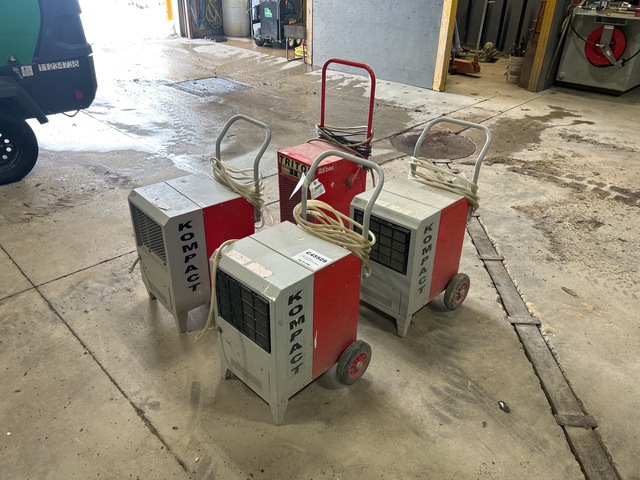 Quantity of (4)    Triton Dehumidifier
