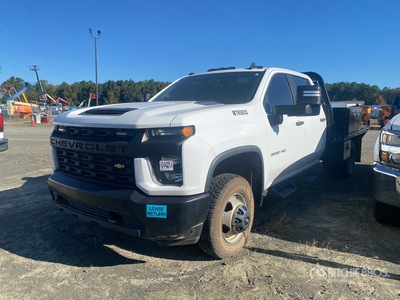2021 Chevrolet 3500 4x2 Ciężarówka z płaską platformą