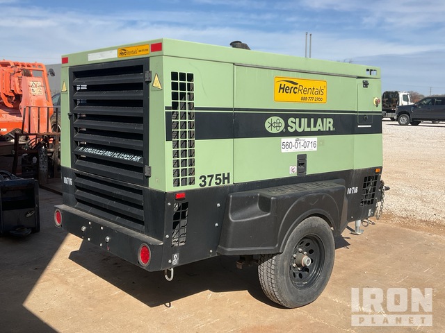 2019 Sullair 375HAF 375 cfm Mobile Air Compressor in Springfield ...