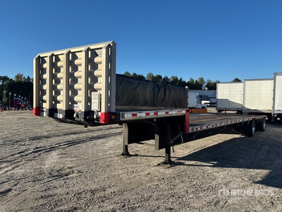 2012 Great Dane 48 ft T/A Spread Axle Single Drop Przyczepa z pokładem schodkowym