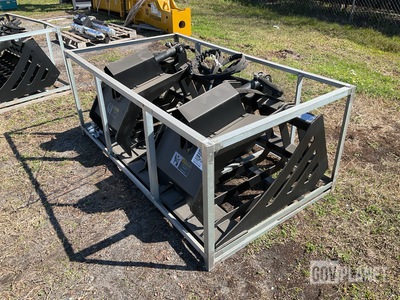 2024 Suihe 72" Skid Steer Rock Grapple Bucket - Unused