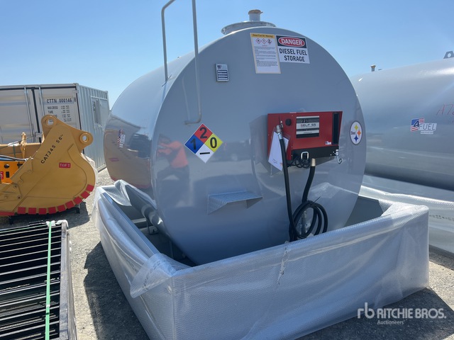 2025 4-Fuel 4F2000 Gal 2000 gal Skid Mounted Diesel Réservoir (Unused ...