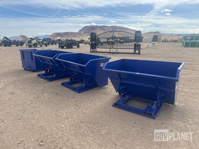 (4) Suihe Self-Dumping Hoppers - Unused