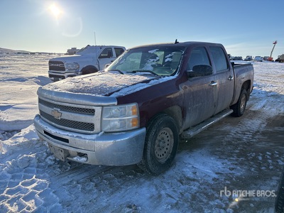2013 Chevrolet Silverado 1500 4x4 Crew Cab Pickup (Inoperable)