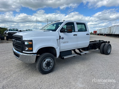 2023 Chevrolet Silverado 6500HD 4x4 Crew Cab Cab and Chassis (Unused)