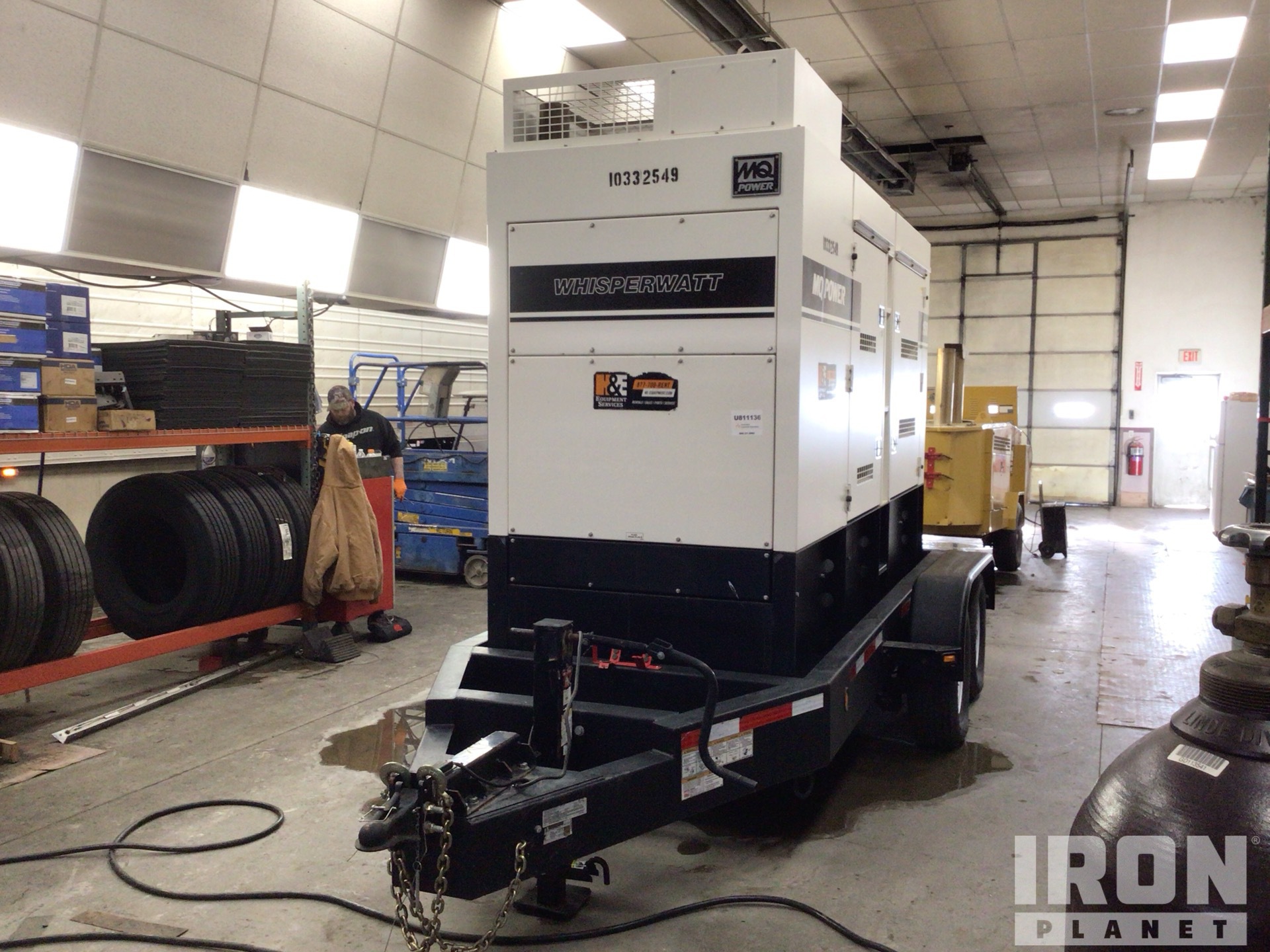 2019 Multiquip DCA-150 120 kW Mobile 発電機セット (250-749 kw/310-950 kva)