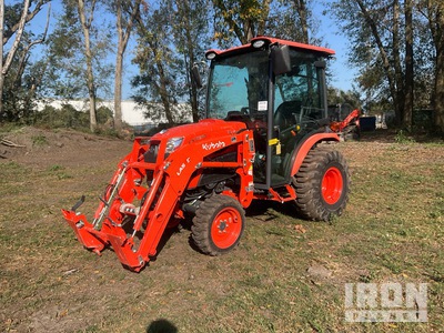 2021 Kubota LX3310HSDC 4WD Utility Tractor