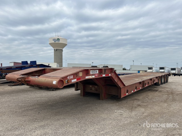 2007 Holden HRD 60 60 ton Quad/A Lowboy Oilfield Trailer | Ritchie Bros ...