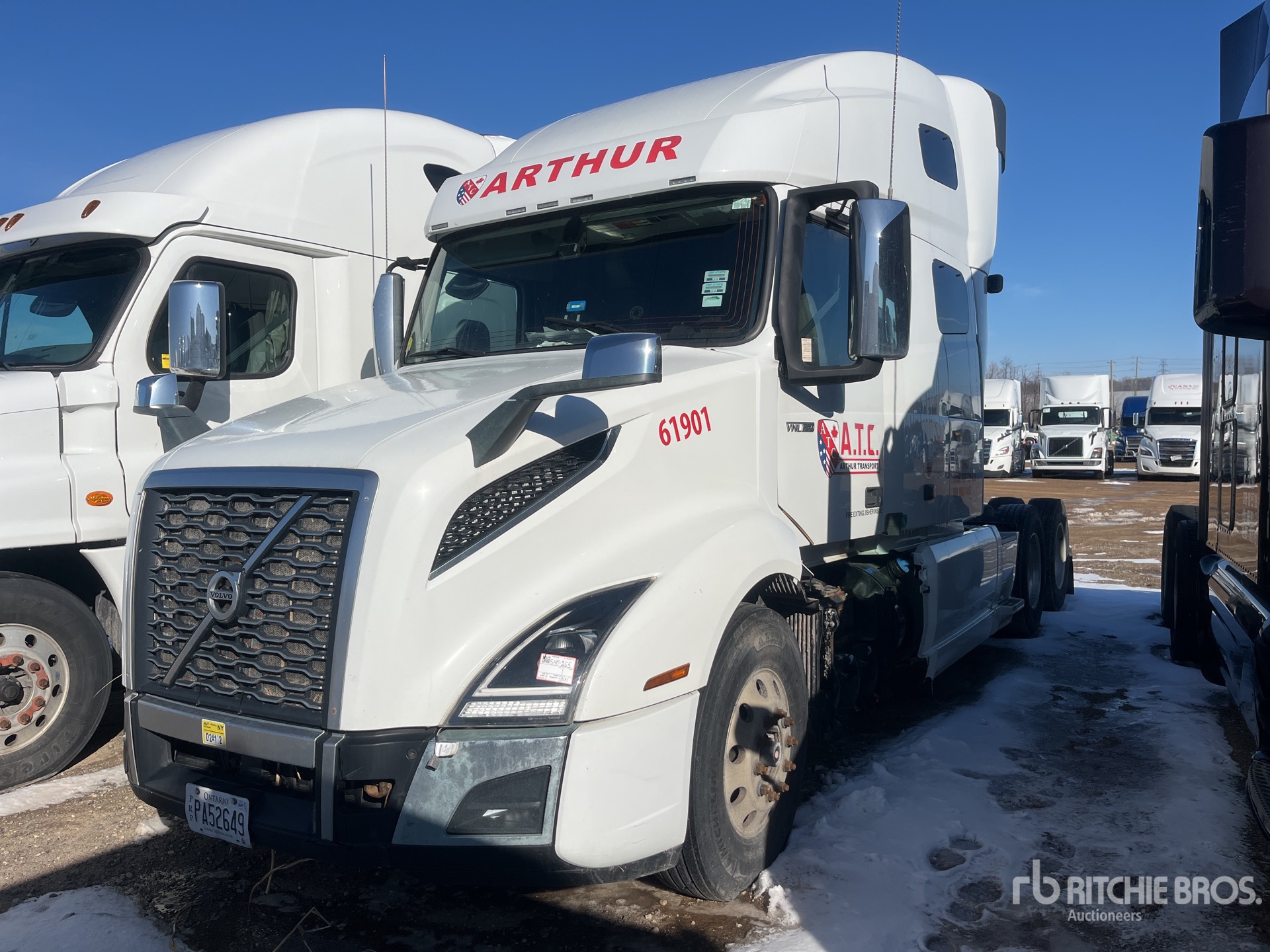 2019 Volvo VNL760 6x4 トラックトラクター（T/A） (Inoperable)