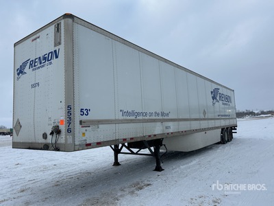 2018 Manac 53 ft x 102 in T/A Van Trailer