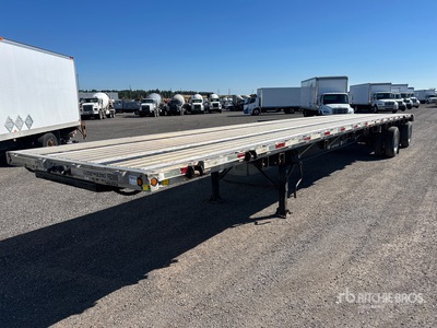 2016 Lode King 48 ft T/A Spread Axle Remorque à plateau