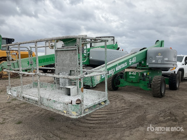 2016 Genie S-40 4WD Diesel Telescopic Boom Lift | Ritchie Bros. Auctioneers