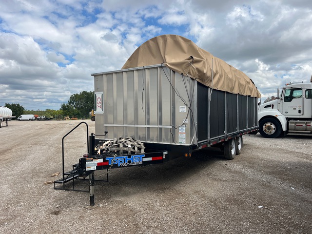 Gichner Shelter Systems  S-788 LMS 8 ft x 7 ft Military Portable Shelter with 2019 Tophat 22 ft T/A Trailer
