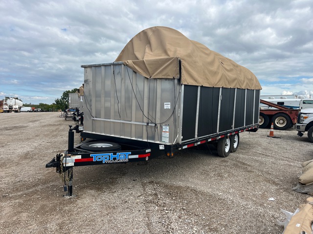 Gichner Shelter Systems  S-788 LMS 8 ft x 7 ft Military Portable Shelter with 2019 Tophat 22 ft T/A Trailer