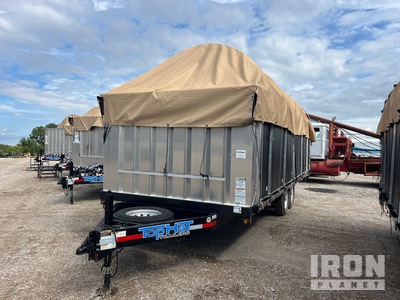 Gichner Shelter Systems  S-788 LMS 8 ft x 7 ft Military Portable Shelter with 2019 Tophat 22 ft T/A Trailer Struttura mobile
