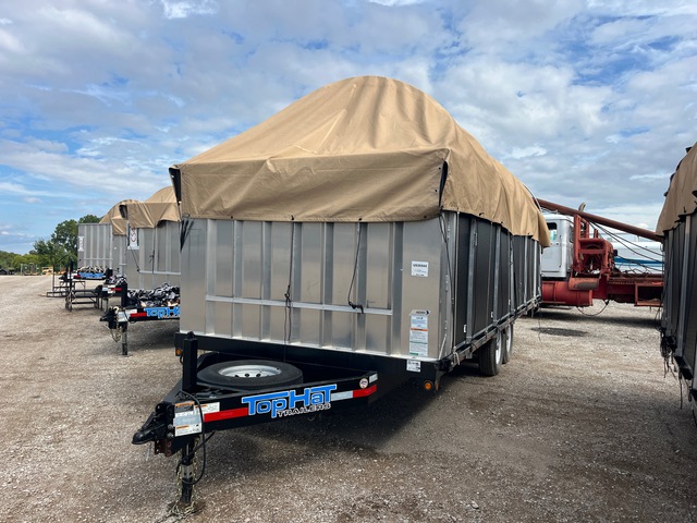 Gichner Shelter Systems  S-788 LMS 8 ft x 7 ft Military Portable Shelter with 2019 Tophat 22 ft T/A Trailer
