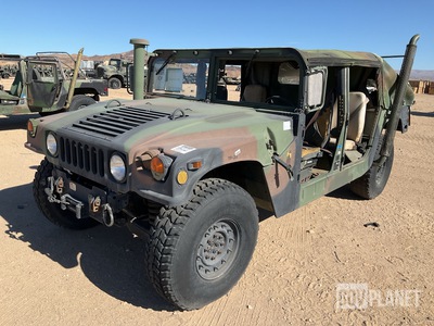 2002 AM General M1123 HMMWV 4 Door Soft Top w/Truck Body
