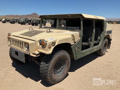 AM General M1151A1 w/MCTAGS HMMWV 4 Door Hard Top w/Slant Back