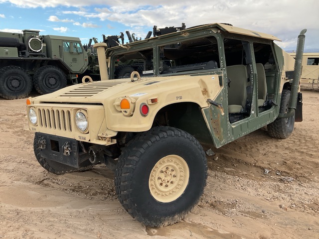 AM General M1151A1 HMMWV 4 Door Hard Top w/Slant Back
