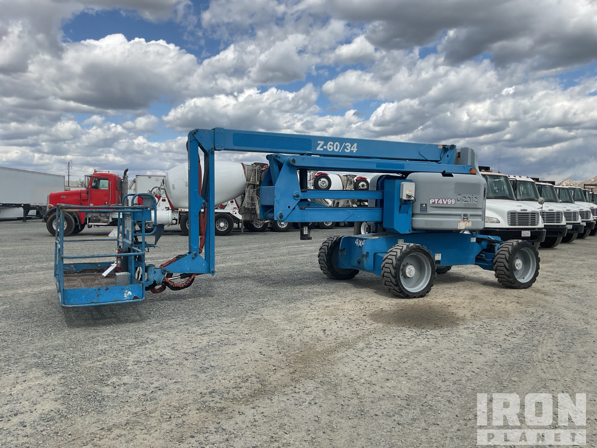 2013 Genie Z-60/34 4WD Diesel Articulating Boom Lift in Perris