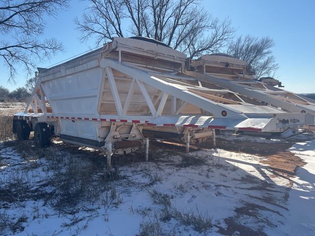 Manac Spread Axle Belly Dump Trailer