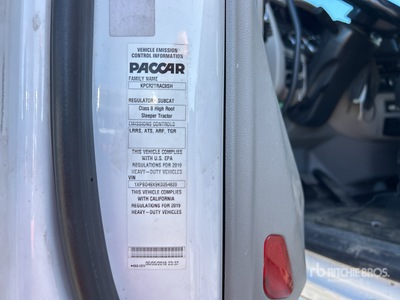 2019 Peterbilt 579 6x4 Tracteur routier couchette