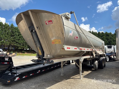2024 Travis 30 ft Tri/A Frameless S/97 End Dump Trailer