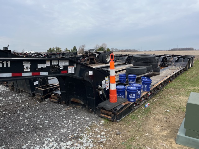 2020 Load King Tri/A Removable Gooseneck Lowboy Trailer